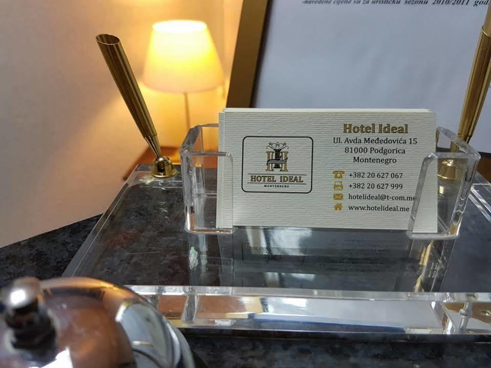 Hotel Ideal Podgorica Bagian luar foto